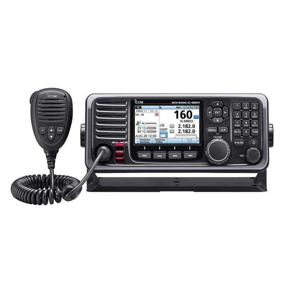 Electronics & Navigation * | Icom Short Wave Radios 150 Watt Hf Marine Single Side Band Radio (Ssb)