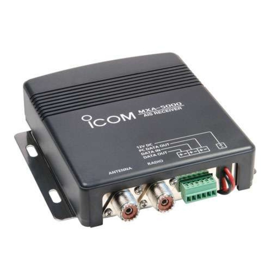 Electronics & Navigation * | Icom Ais Transponders Mxa-5000 Dual Channel Ais Receiver