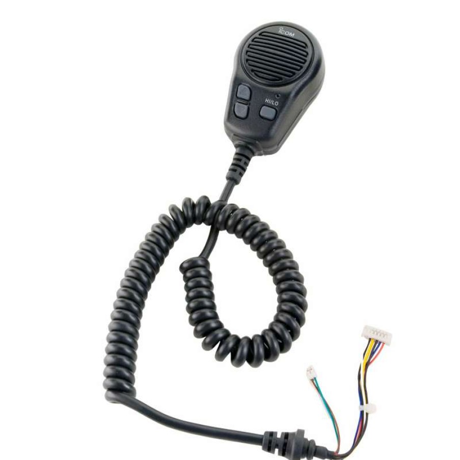 Electronics & Navigation * | Icom External Vhf Microphones Standard Front Mount Hand Microphone