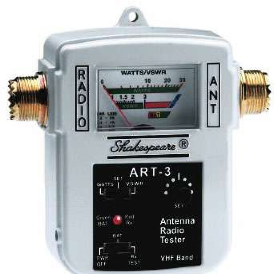 Electronics & Navigation * | Shakespeare Antenna & Coaxial Accessories Swr/Watts Out/Rx Sensitivity Meter