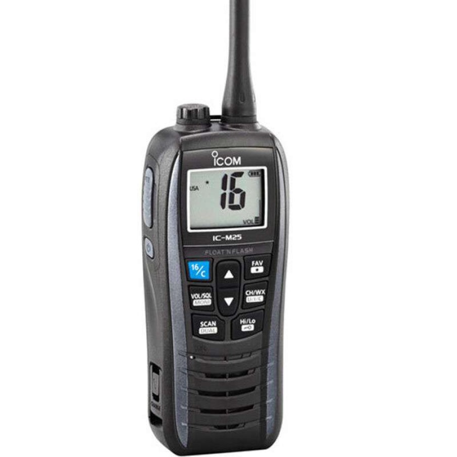 Electronics & Navigation * | Icom Handheld Vhf Radios M25 Handheld Vhf Radio