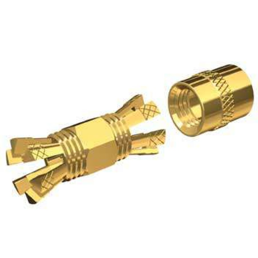 Electronics & Navigation * | Shakespeare Antenna & Coaxial Accessories Pl-258 Gold-Plated Center-Pin Connector, Rg-8X Or Rg-58/Au