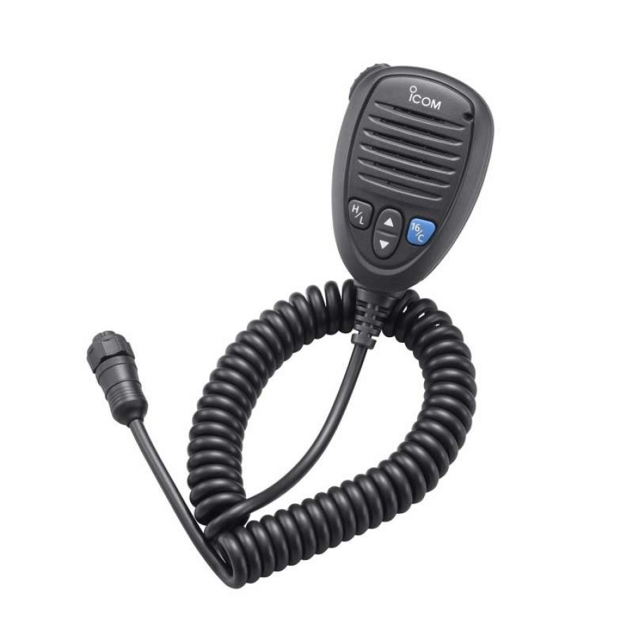 Electronics & Navigation * | Icom External Vhf Microphones Hm205Rb Speaker Microphone For M506 And M605 Radios