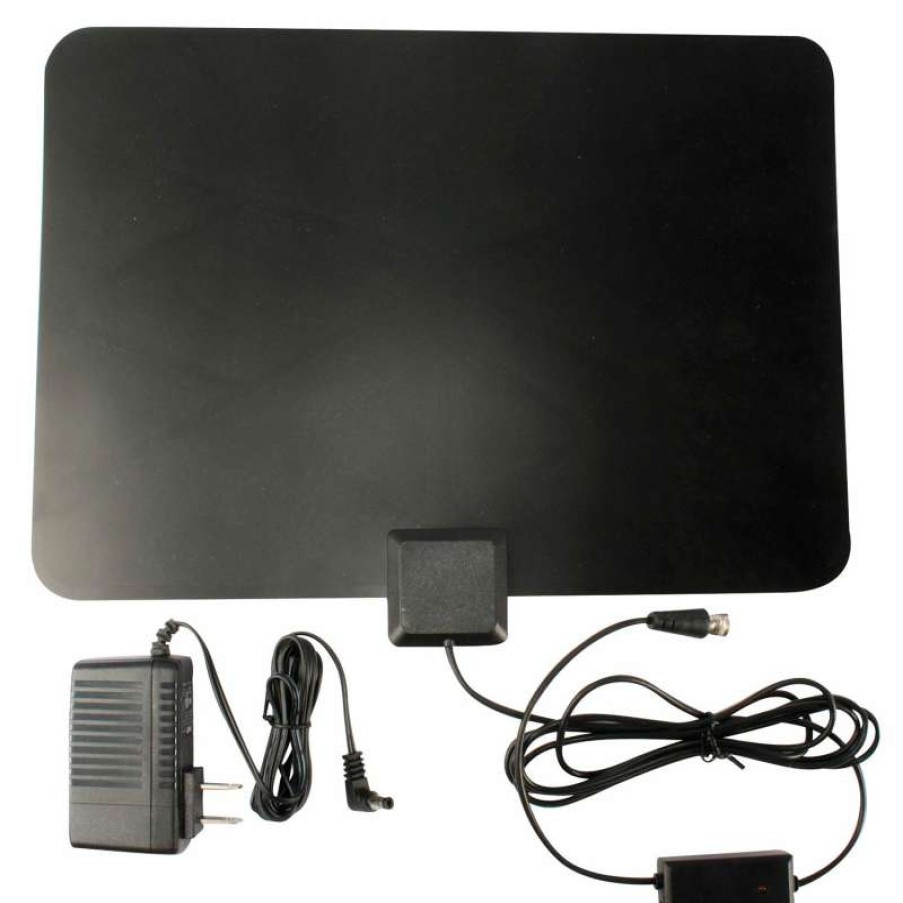 Electronics & Navigation * | Shakespeare Marine Satellite & Tv Antennas 2061 Usb Ac/Dc Flat Hdtv Antenna