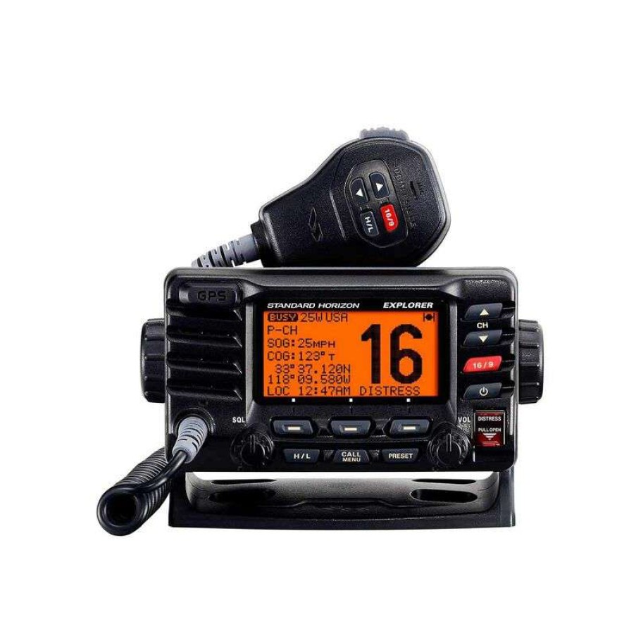 Electronics & Navigation * | Standard Horizon Fixed Mount Vhf Radios Gx1700 Compact Fixed-Mount Vhf Radio With Gps