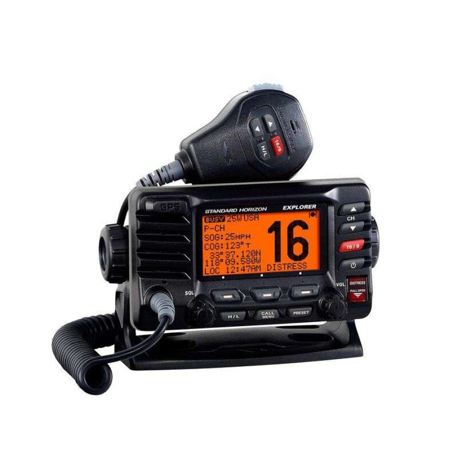 Electronics & Navigation * | Standard Horizon Fixed Mount Vhf Radios Gx1700 Compact Fixed-Mount Vhf Radio With Gps