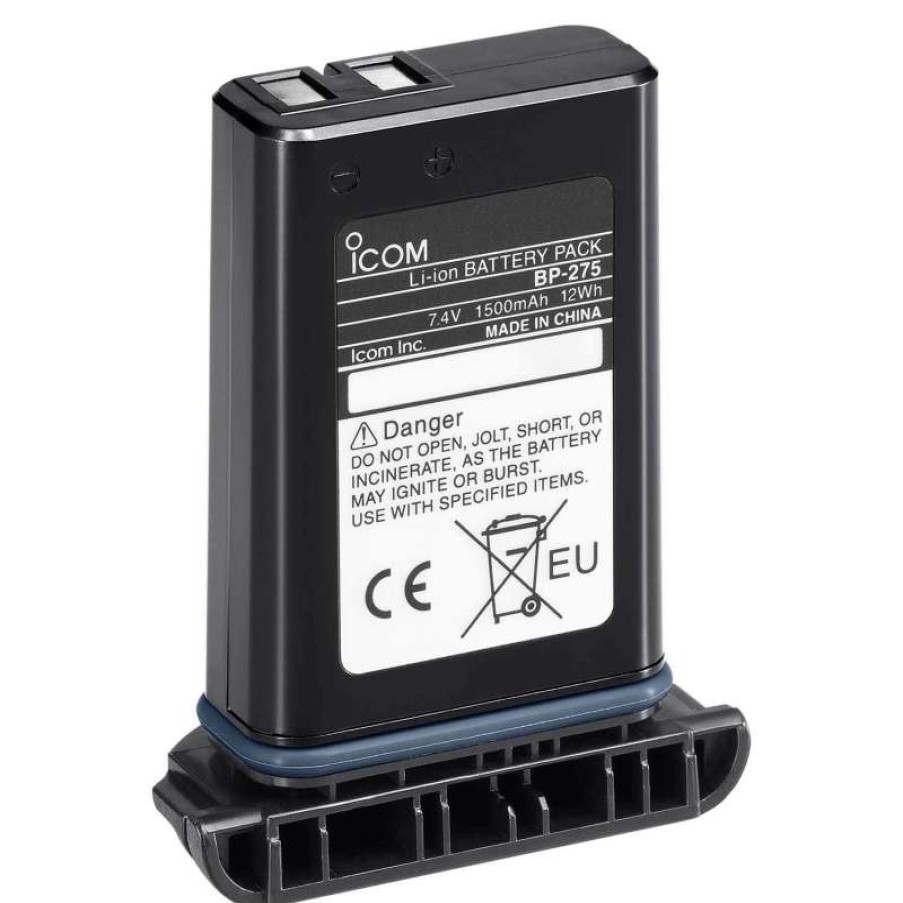 Electronics & Navigation * | Icom Replacement Vhf Batteries Li-Ion Battery Pack For M92D Vhf Marine Transceiver