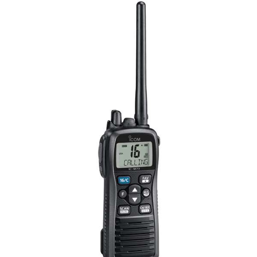 Electronics & Navigation * | Icom Handheld Vhf Radios M73 Submersible Handheld Vhf Radio