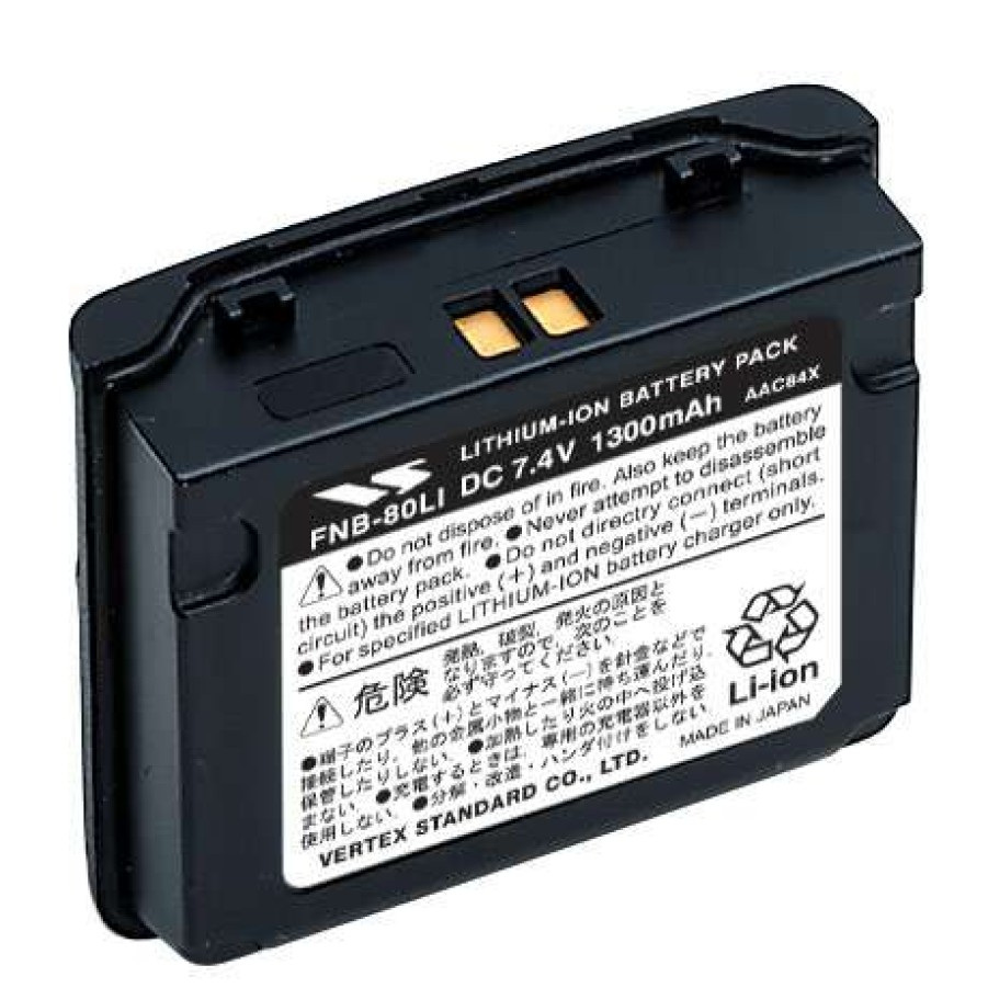 Electronics & Navigation * | Standard Horizon Replacement Vhf Batteries Fnb-80Li Lithium Battery Pack