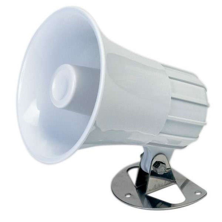 Electronics & Navigation * | Standard Horizon External Vhf Speakers 5 Round Hailer/Foghorn Speaker