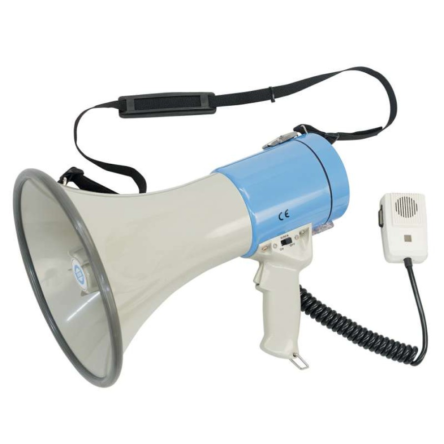 Electronics & Navigation * | Show External Vhf Speakers Megaphone, 25W, Battery Powered