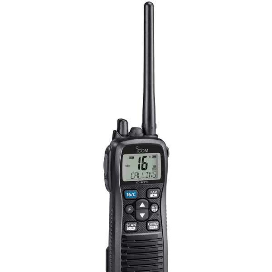 Electronics & Navigation * | Icom Handheld Vhf Radios M73 Plus Handheld Vhf Radio With Voice Recorder