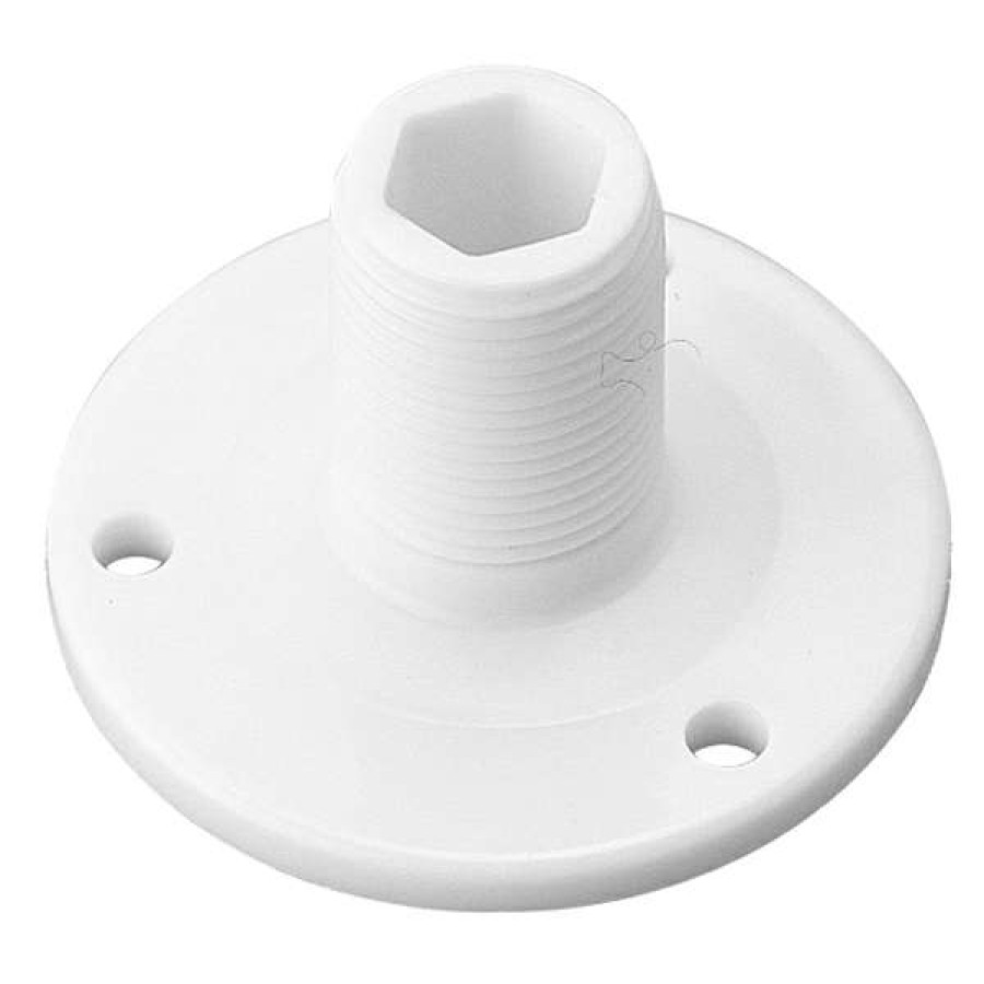 Electronics & Navigation * | West Marine Antenna Mounts Fixed Stubby Nylon Antenna Deck Mount