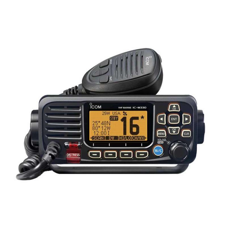 Electronics & Navigation * | Icom Fixed Mount Vhf Radios M330 Marine Class D Dsc Vhf Radio