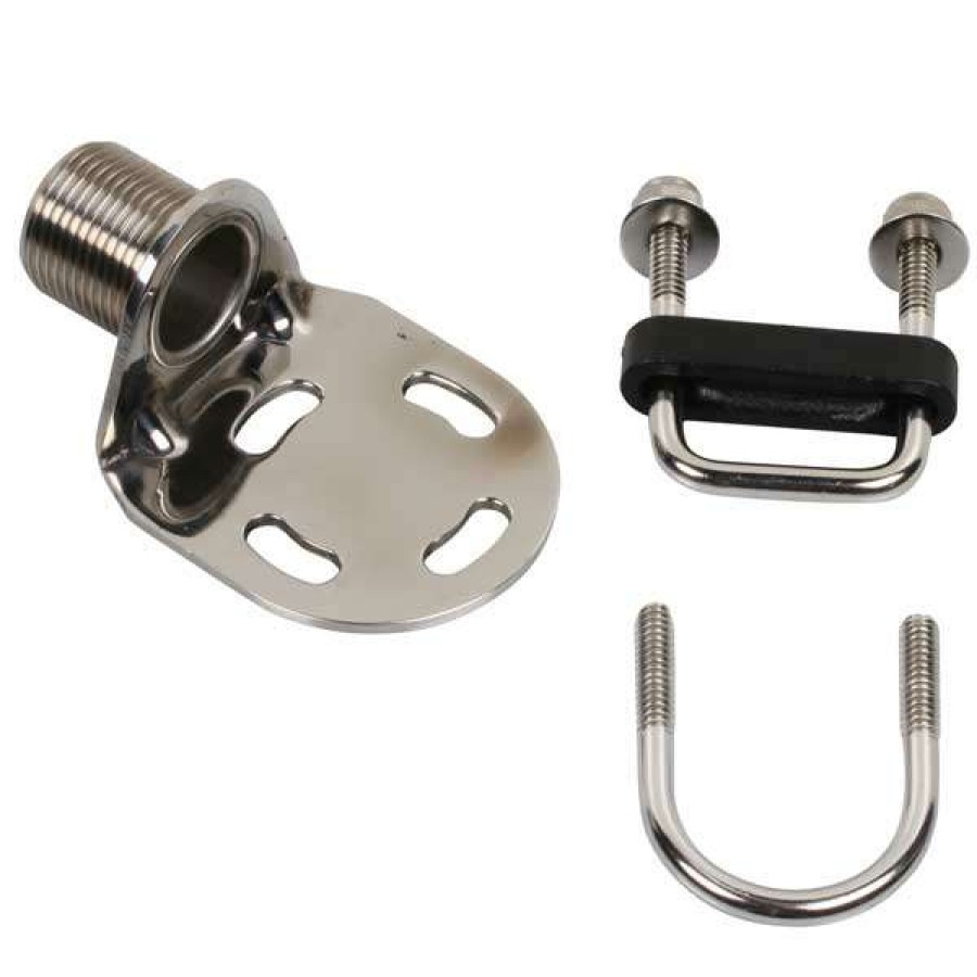 Electronics & Navigation * | West Marine Antenna Mounts Stainless Steel Antenna Mount For 1 1 1/4 Round And Square Rails