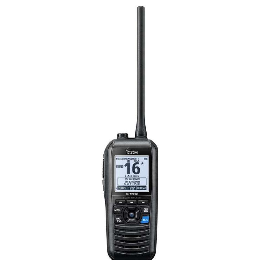 Electronics & Navigation * | Icom Handheld Vhf Radios M94D Ais/Gps/Dsc Marine Handheld Radio