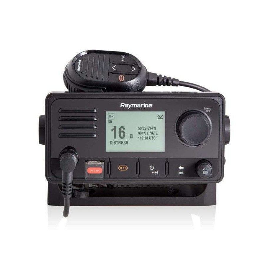 Electronics & Navigation * | Raymarine Fixed Mount Vhf Radios Ray63 Vhf Fixed Mount Radio