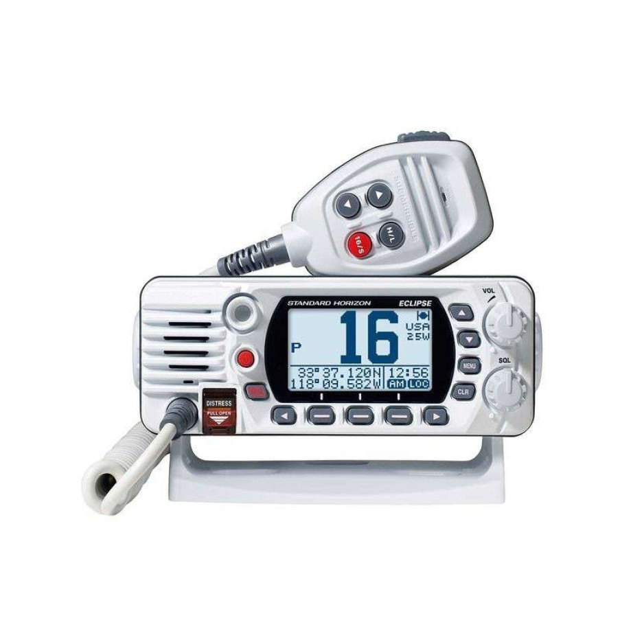 Electronics & Navigation * | Standard Horizon Fixed Mount Vhf Radios Gx1400W Eclipse 25W Fixed Mount Vhf