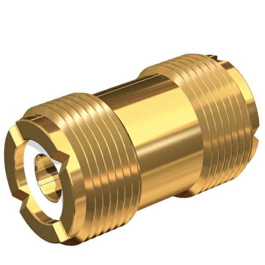 Electronics & Navigation * | Shakespeare Antenna & Coaxial Accessories Pl-258 Gold-Plated Connector