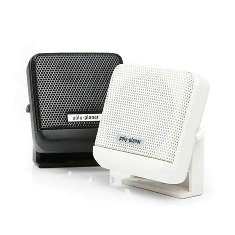 Electronics & Navigation * | Poly-Planar External Vhf Speakers Vhf Speaker, White