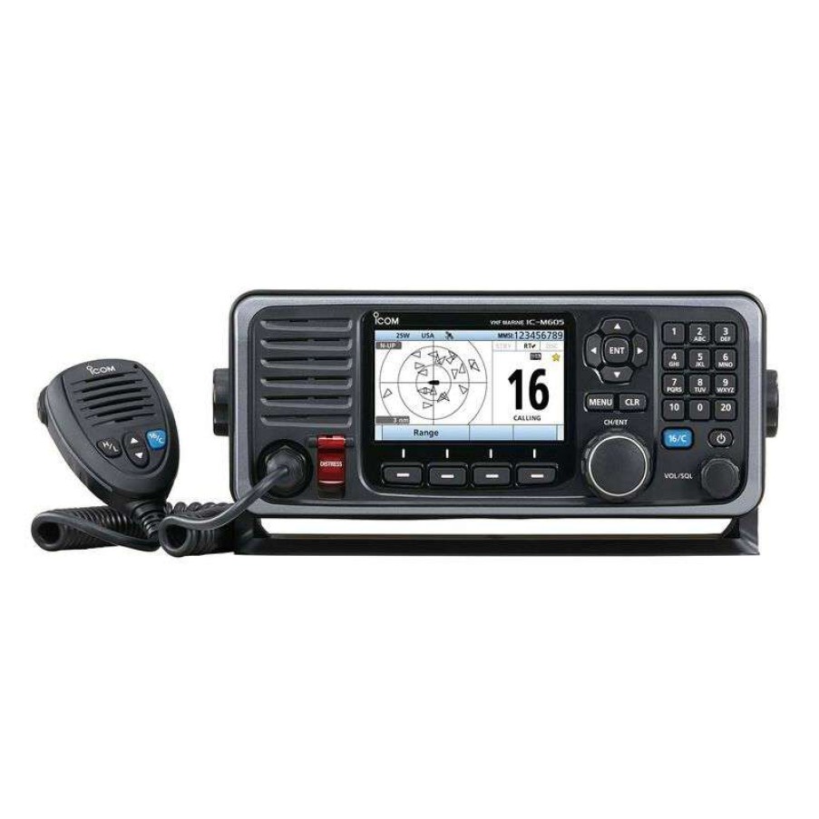 Electronics & Navigation * | Icom Fixed Mount Vhf Radios M605 Fixed-Mount Vhf Transceiver