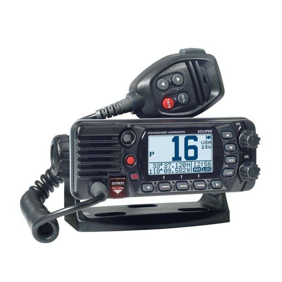 Electronics & Navigation * | Standard Horizon Fixed Mount Vhf Radios Gx1400Gb Eclipse 25W Fixed Mount Vhf/Gps Radio