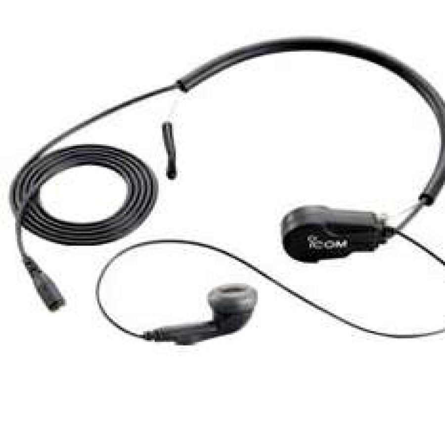 Electronics & Navigation * | Icom External Vhf Microphones Hs97 Headset