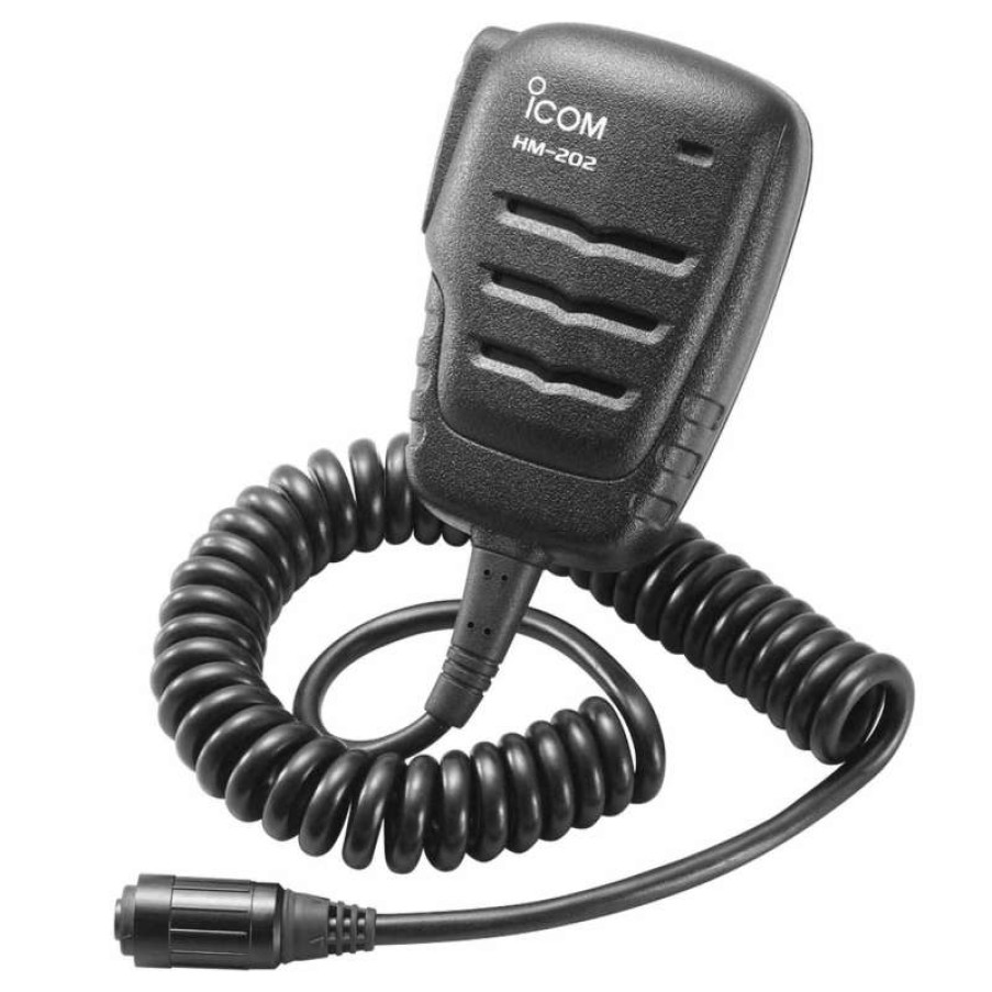 Electronics & Navigation * | Icom External Vhf Microphones M73 And M72 Vhf Portable Marine Transceiver Hand Microphone