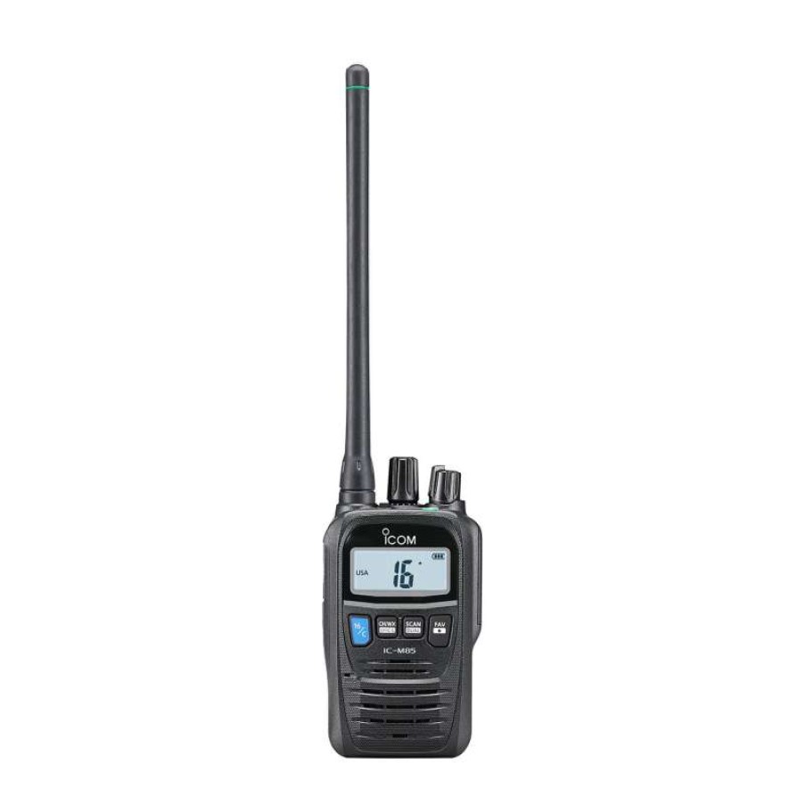 Electronics & Navigation * | Icom Handheld Vhf Radios M85 Handheld Vhf Radio